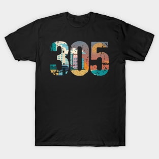 305 Dade County Miami T-Shirt